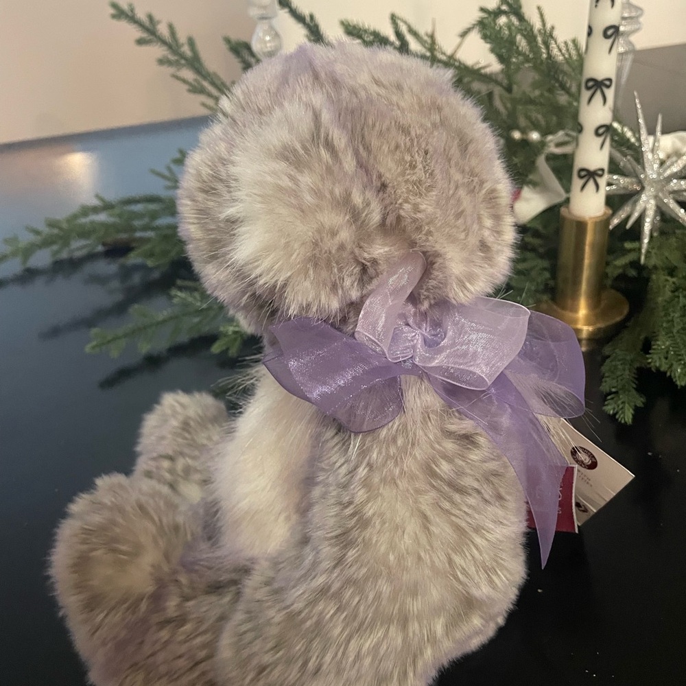 Charlie’s Bears “Meghan” with Purple Ribbon - Picture 2 of 5